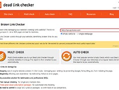网站死链检测工具-Dead link checker