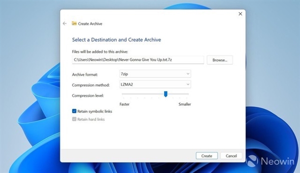 Windows 11新功能来了：文件压缩更全面灵活 第1张